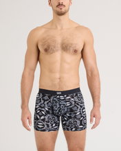 SAXX Boxershorts Vibe Xtra Soft Comfort Boxer Brief Fly schwarz/weiss Herren - 2 Stück